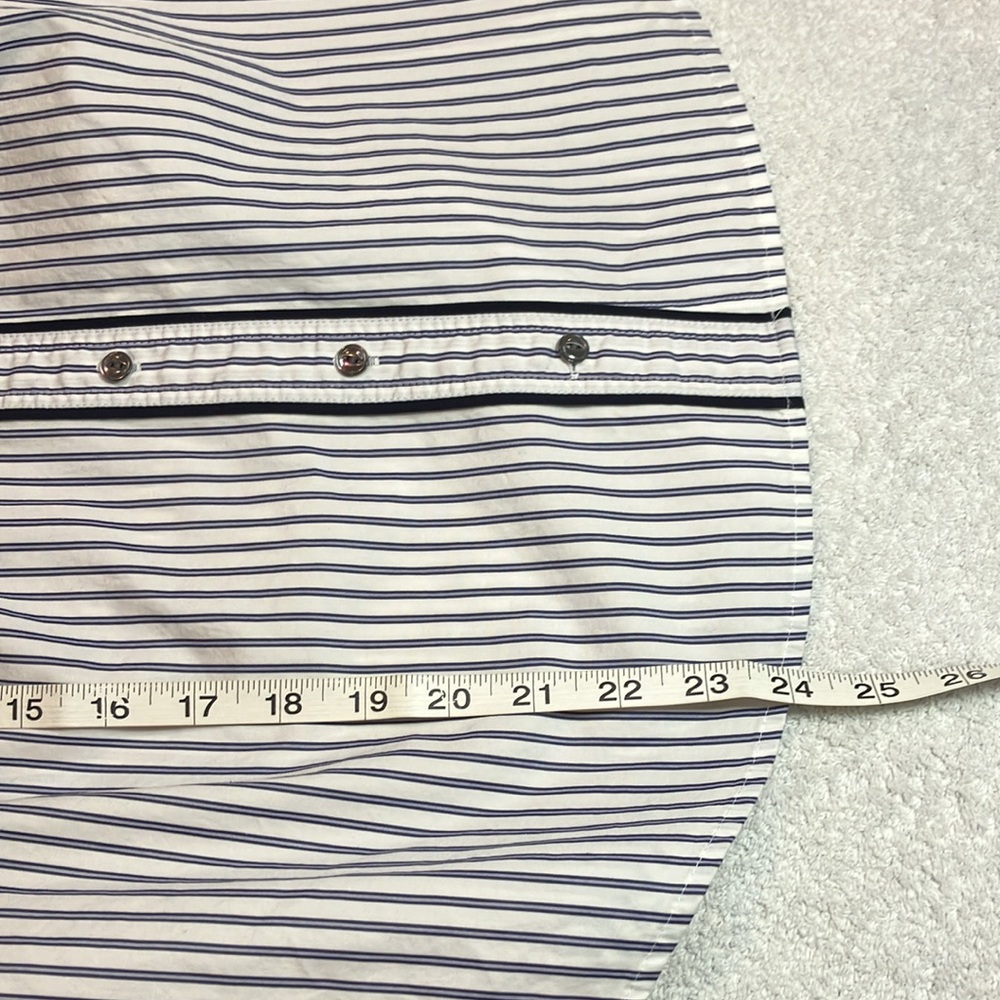 J Crew Striped Button Down With Sequin Collar - image 8